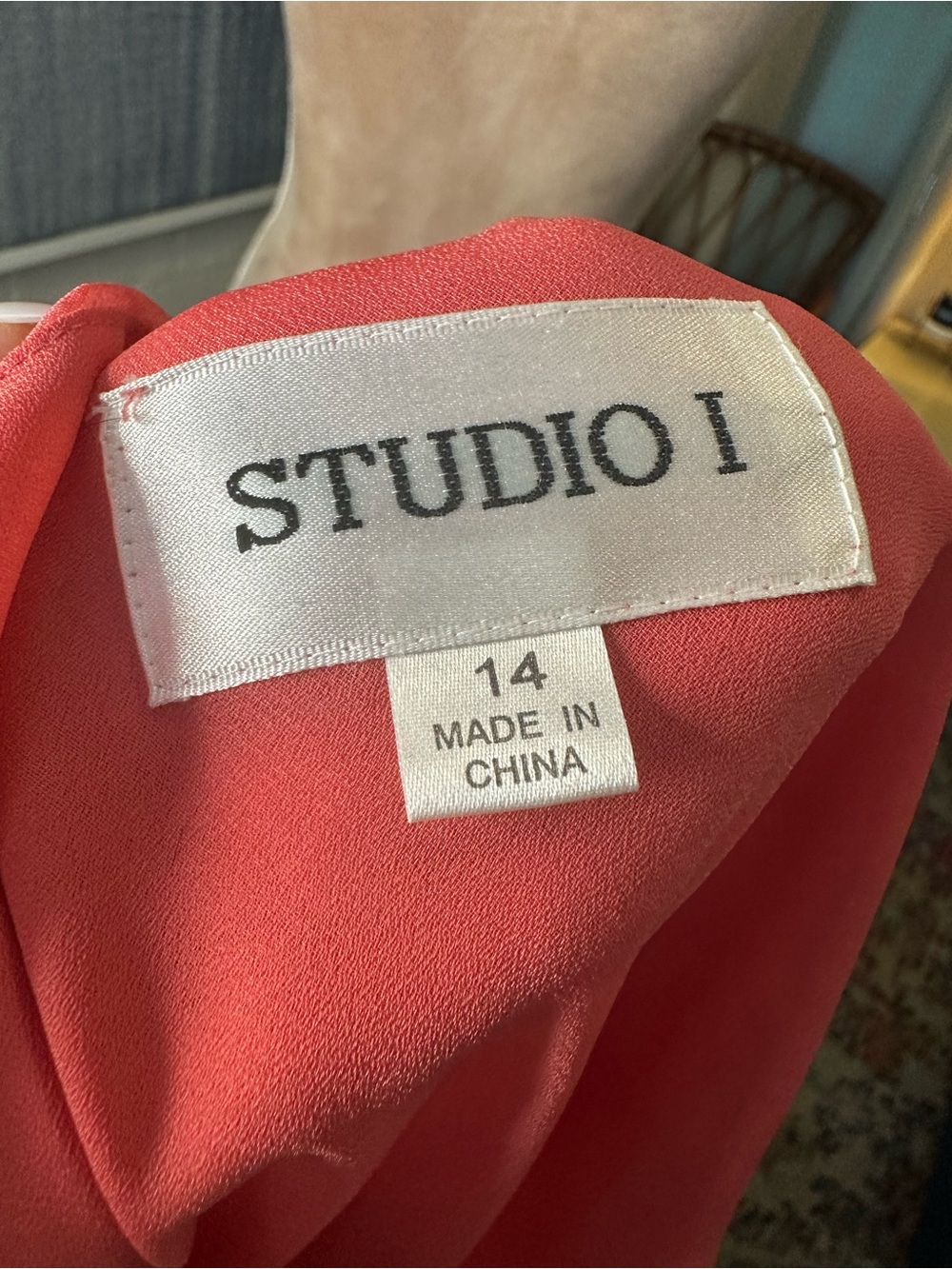 Studio 1 Pink Hibiscus 90s Style Sleeveless Dress - Picture 14 of 14